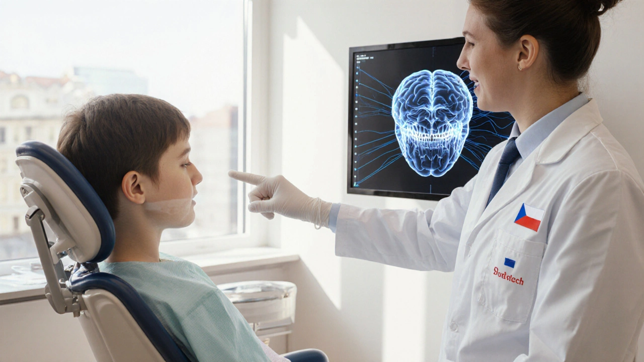 Křivé zuby: neurověda a moderní oprava