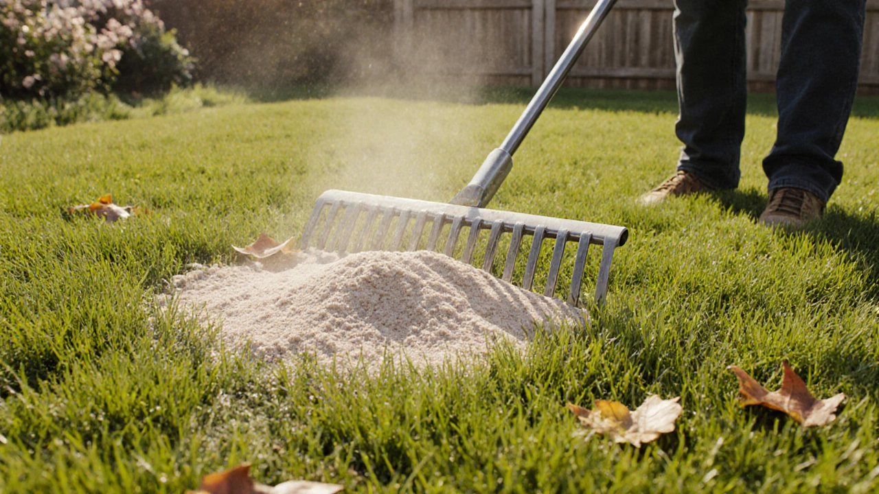 Jak správně pískovat trávník: průvodce pro zdravou a krásnou trávu