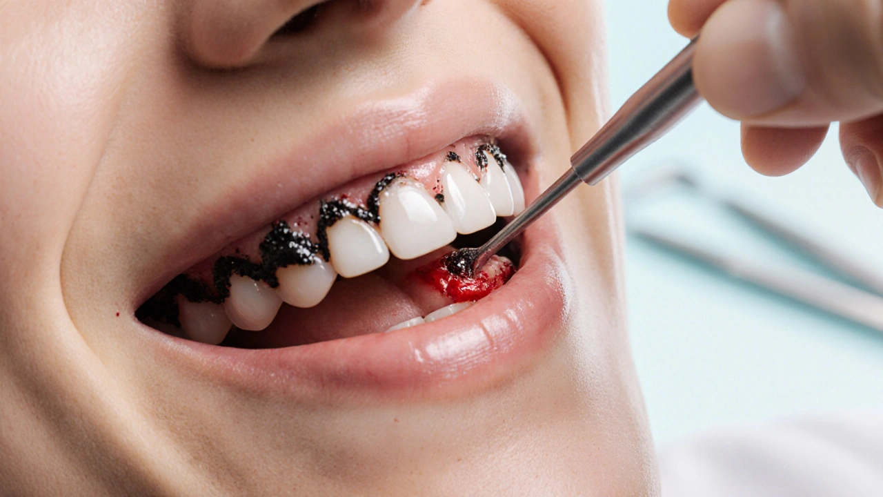 Zubní kámen pod dásní: jak ho odstranit rychle a bez bolesti