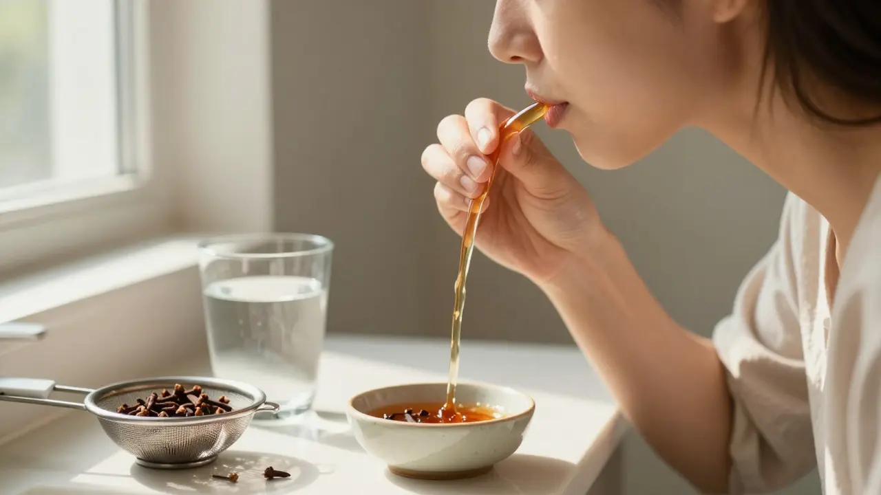 Jak louhovat hřebíček pro bělení zubů laserem