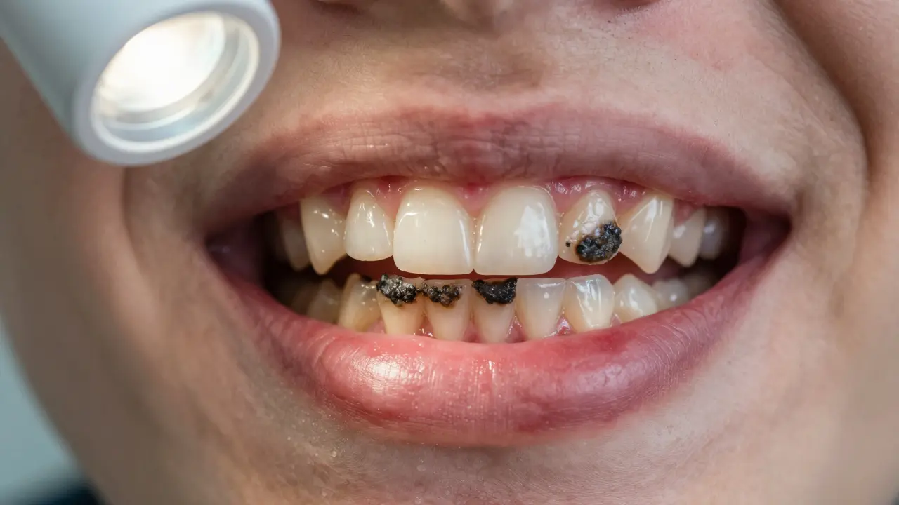 Jak černý zubní kámen ovlivňuje vaši budoucnost