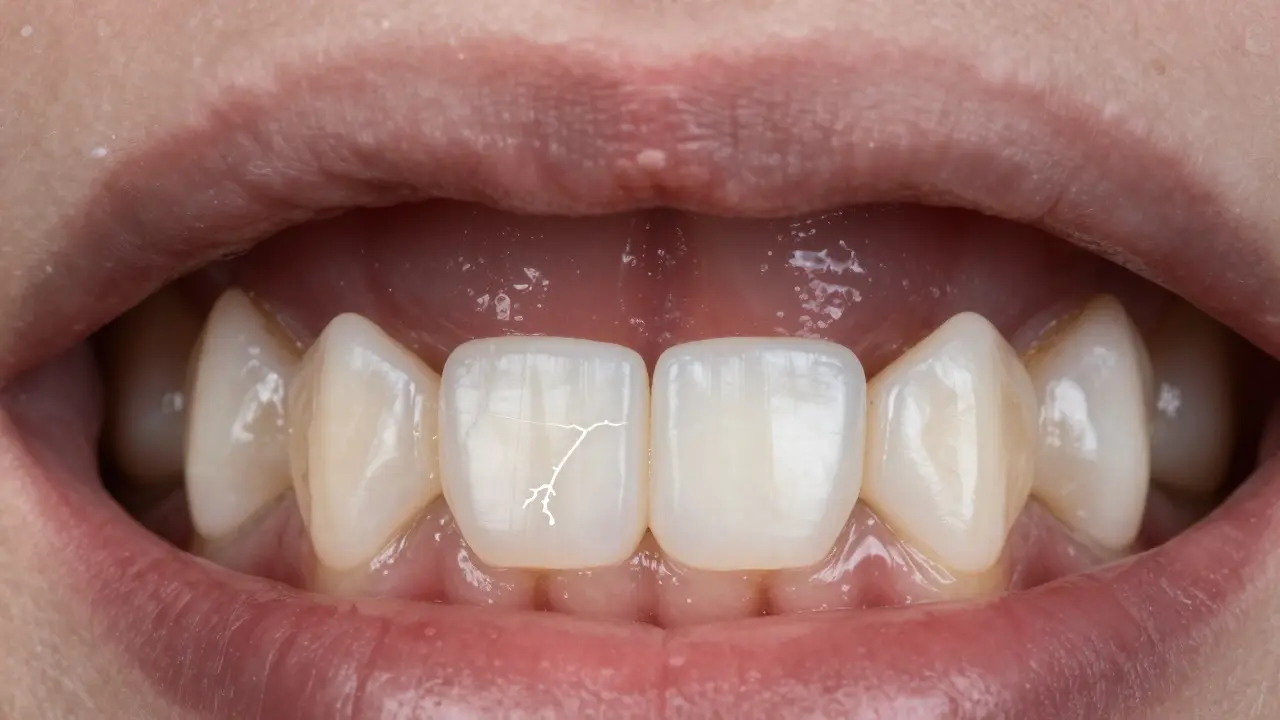 Kdy praskne sklo na zubech? Znaky, příčiny a co s tím dělat