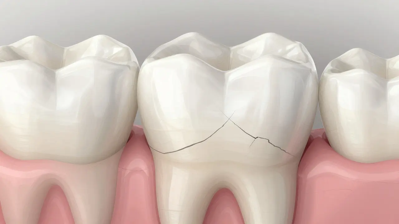 Abstraktní obraz slabé skloviny s viditelnými prasklinami.
