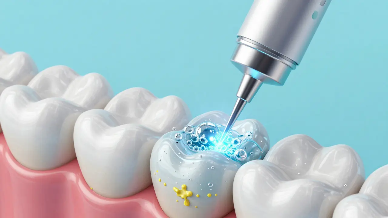 Ultrasonický čistič zubů: Jak funguje a own je bezpečný pro domácí použití?